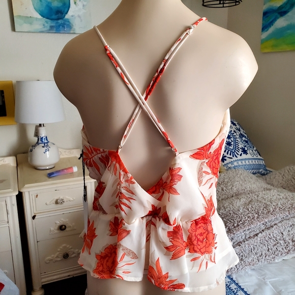 β₯οΈHP Astr Mini wrap V neck Blouse or top NWT β€οΈ HOSTESS PICK β€οΈ - Picture 11 of 14